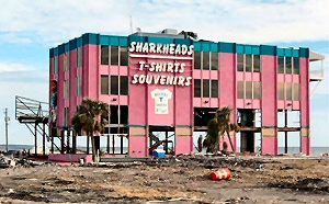 sharkheads souvenir shop biloxi mississippi january 2006