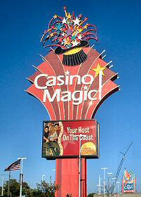 Casino Magic Biloxi Sign